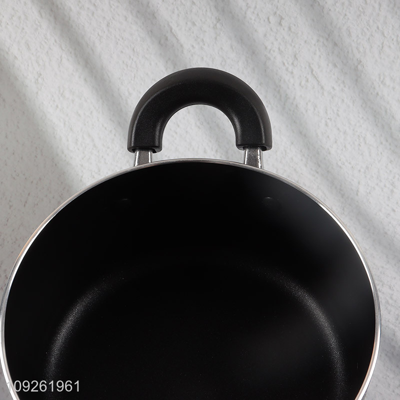 Top selling home restaurant kitchen cookware sauce pot with glass lid