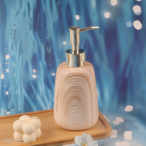Good selling household bathroom accessories ceramic liquid soap dispenser wholesale