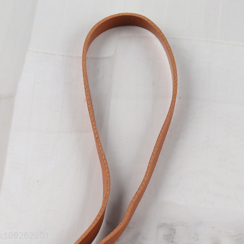 China Wholesale Roasted Goose Keychain Pendant PU Leather Key Chain Backpack Pendant