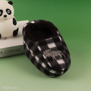 New arrival non-slip indoor polyester slippers home slippers for winter