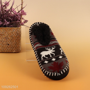 Wholesale Knitted Fuzzy Cozy Indoor Home Slipper Acrylic Slippers