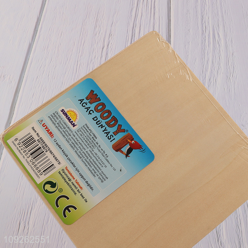 Hot products giraffe series wooden puzzle toys educational toys for children