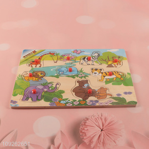 China supplier animal series hand-grabbing puzzle board toys educational toys for kids