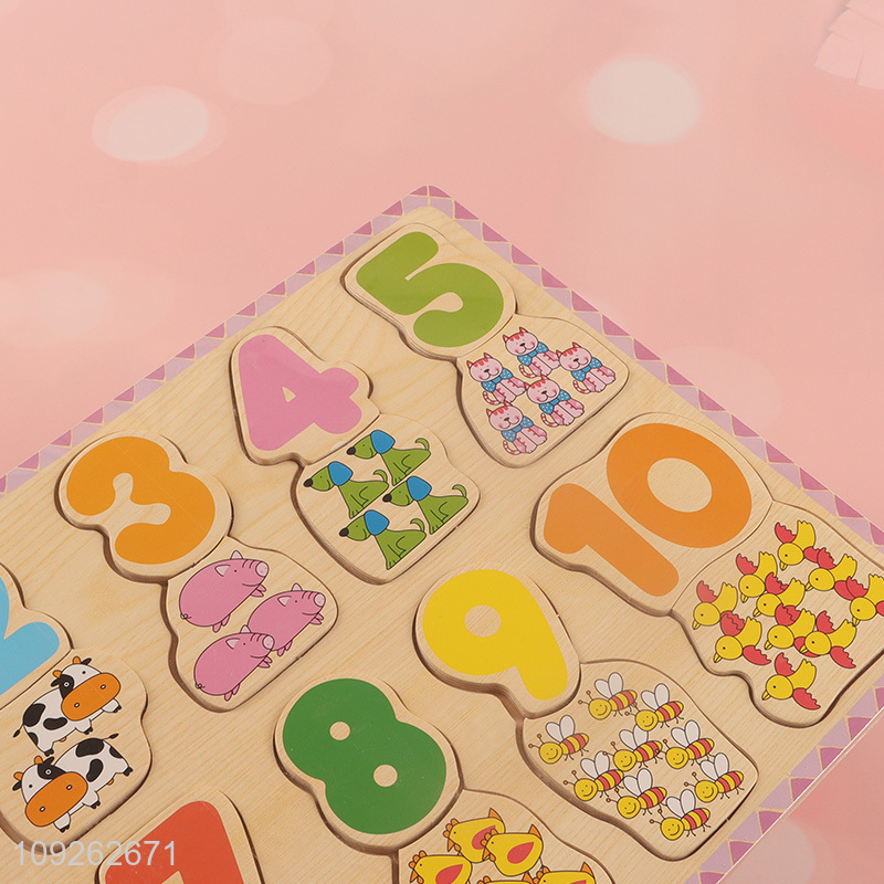 Popular products number series children puzzle toys educational toys