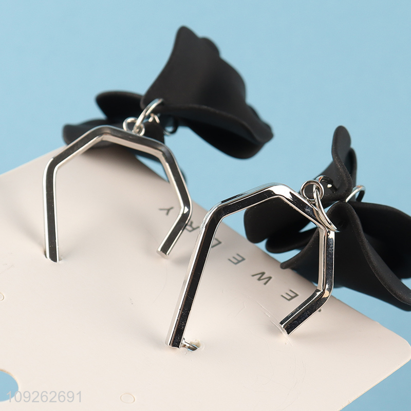 Wholesale Petal Drop Dangle Earrings Flower Statement Earring for Women