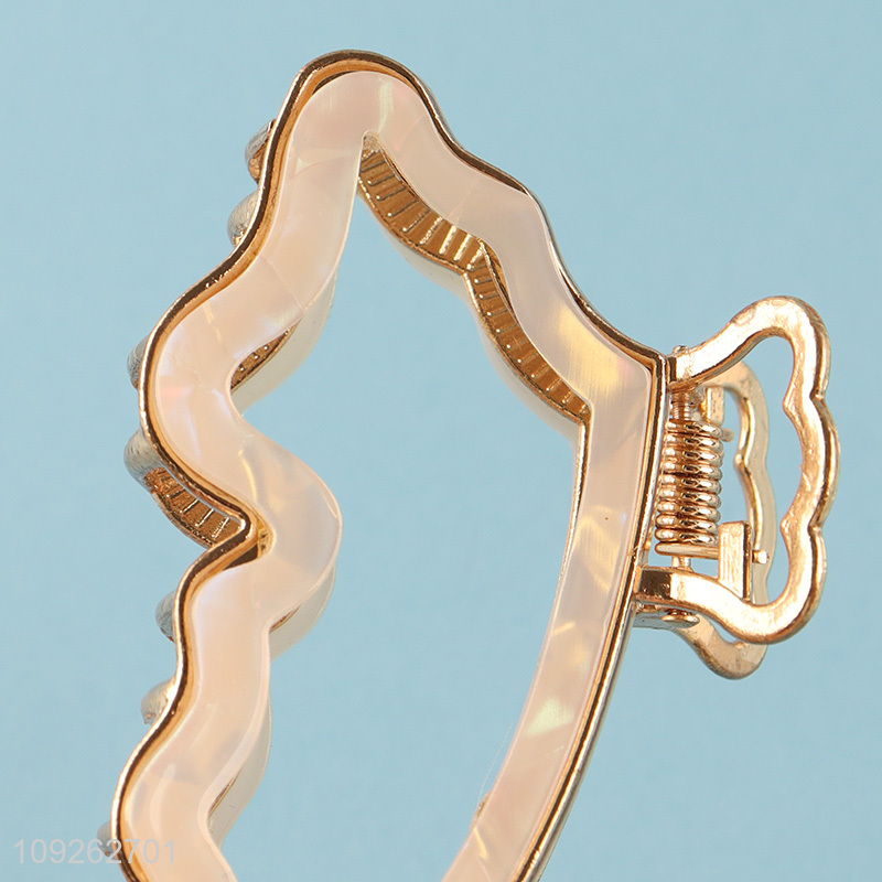 China Wholesale Metal Hair Claw Clips Elegant Metal Hair Claw Clips