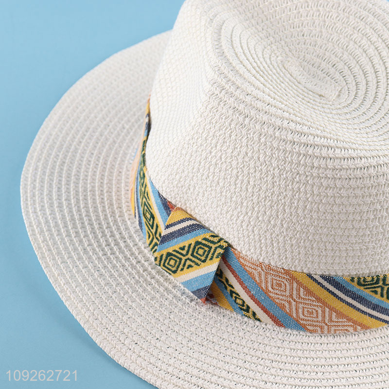 New Arrival Straw Hat Summer Wide Brim Sun Hat for Men Women