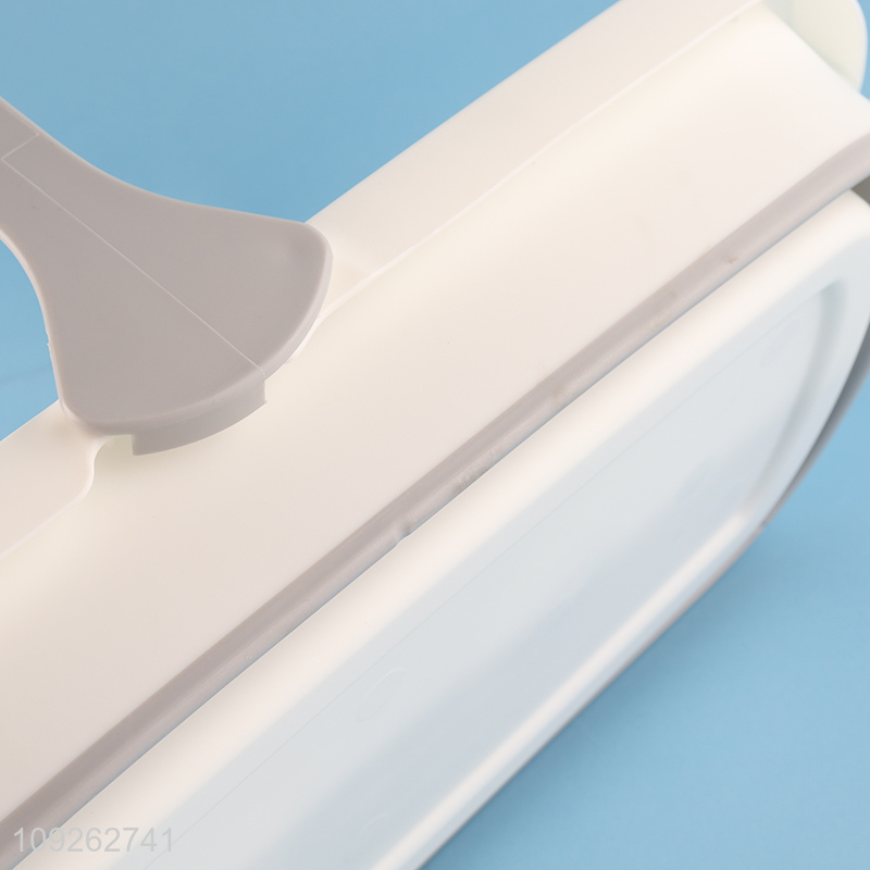 Wholesale 3PCS Cleaning Kit Flat Mop Collapsible Bucket and Window Squeegee Set