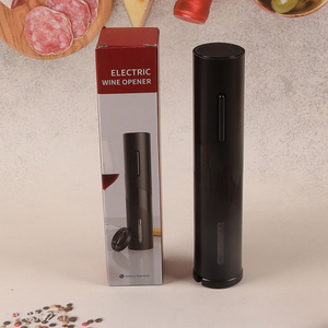 High quality black stainless steel electric wine corkscrew