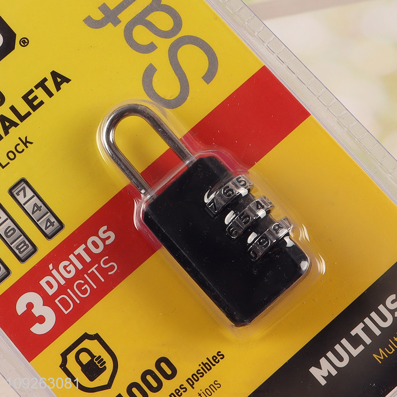 Most popular multi-purpose safety password lock luggage lock for sale