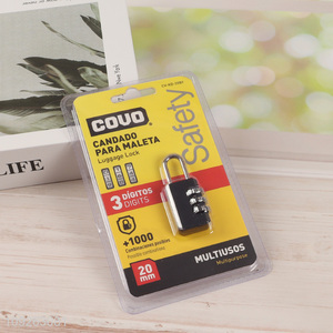 Most popular multi-purpose safety password lock luggage lock for sale