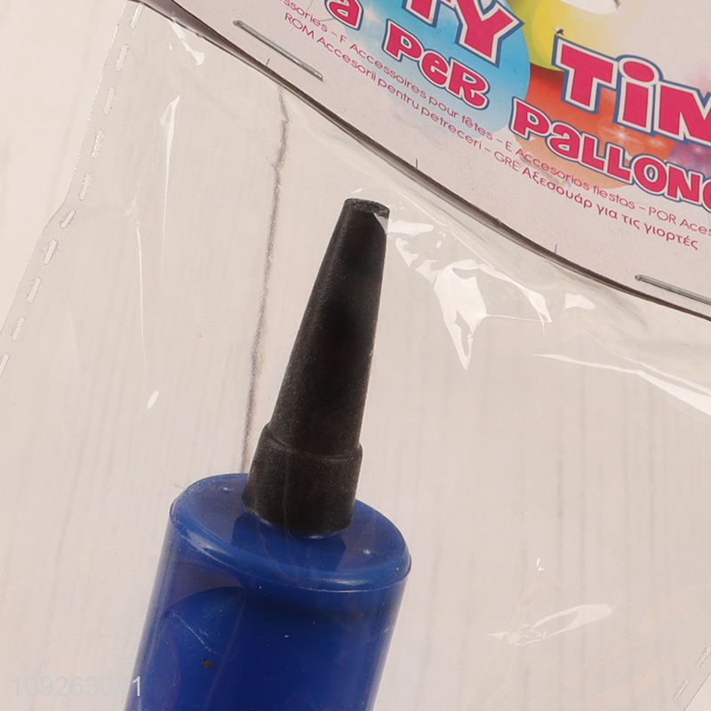 China factory party supplies plastic balloon pump for balloon accessories