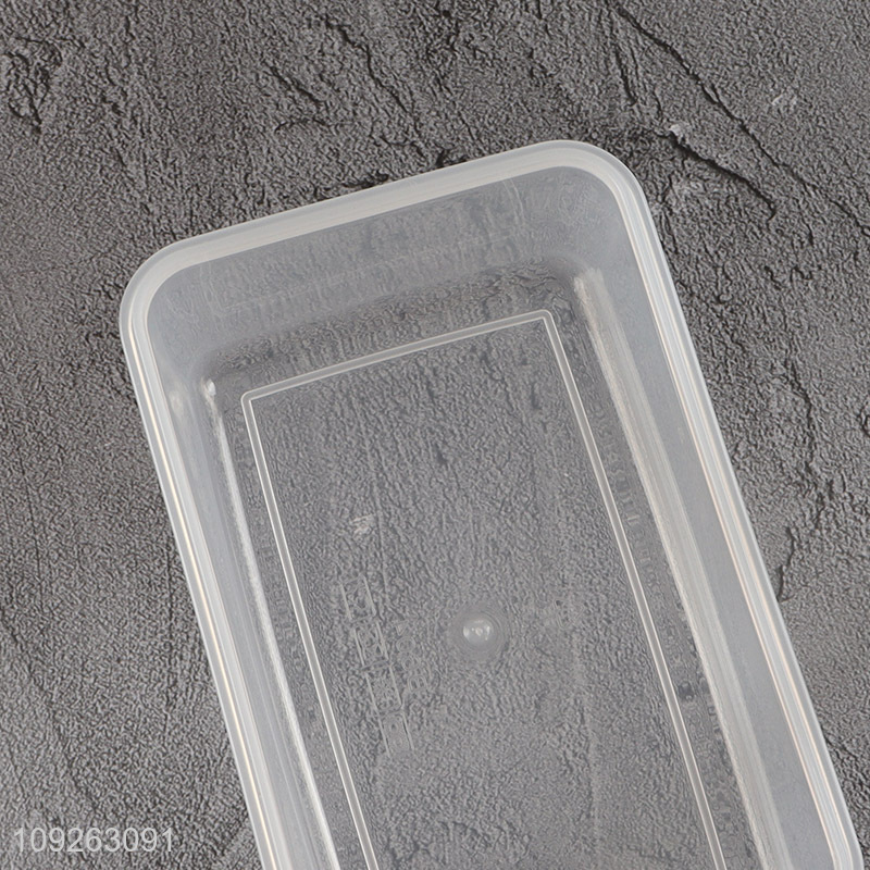 China factory 3pcs home kitchen plastic food container preservation box