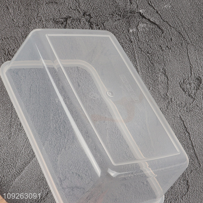 China factory 3pcs home kitchen plastic food container preservation box