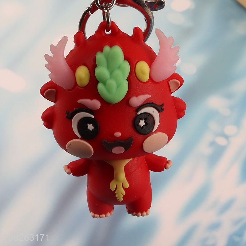 Popular products dragon pendant keychain key rings for gifts