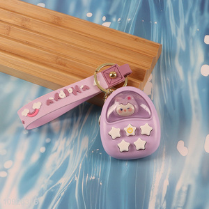 Good selling portable stress relief game console keychain key rings wholesale