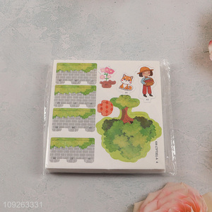 Good sale creative paper children 3d puzzle toys educational toys set