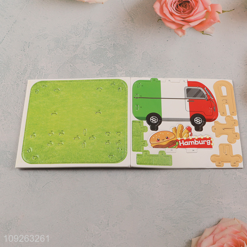 China factory paper kids puzzle toys educational toys for sale