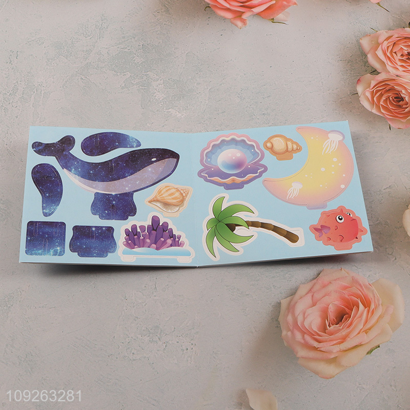 Online wholesale children paper 3d puzzle toys educational toys