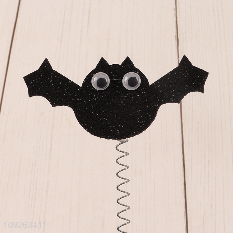 Hot selling black Halloween party supplies bat hair hoop hair accessories