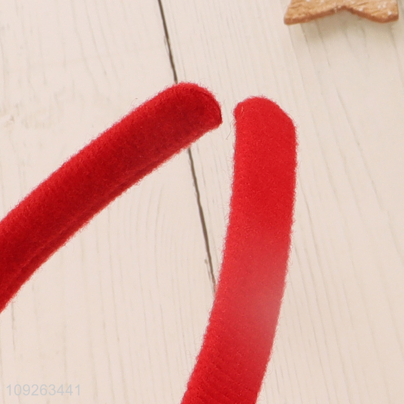 Factory price christmas series hair hoop hair accessories hair decoration for sale