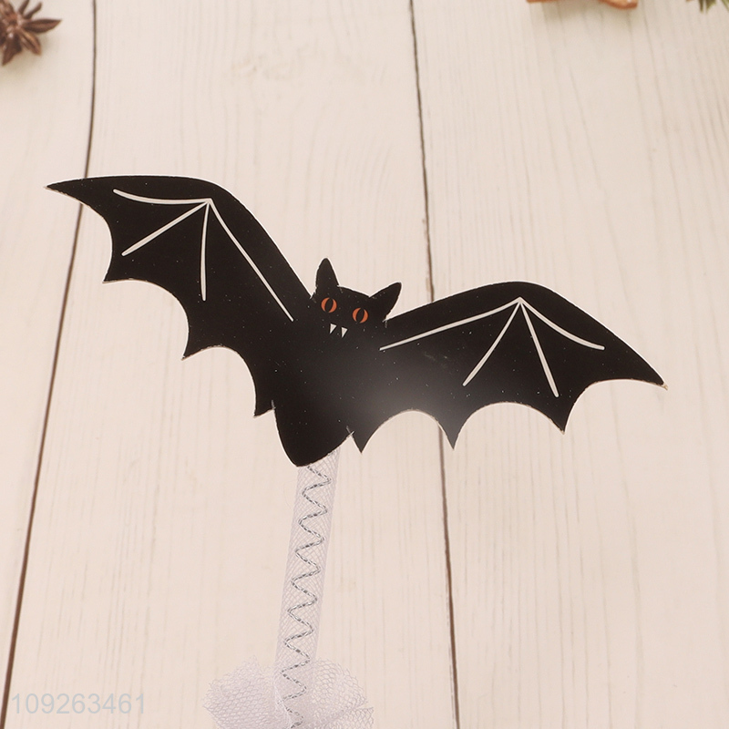 China supplier bat shape hair hoop hair accessories for Halloween supplies