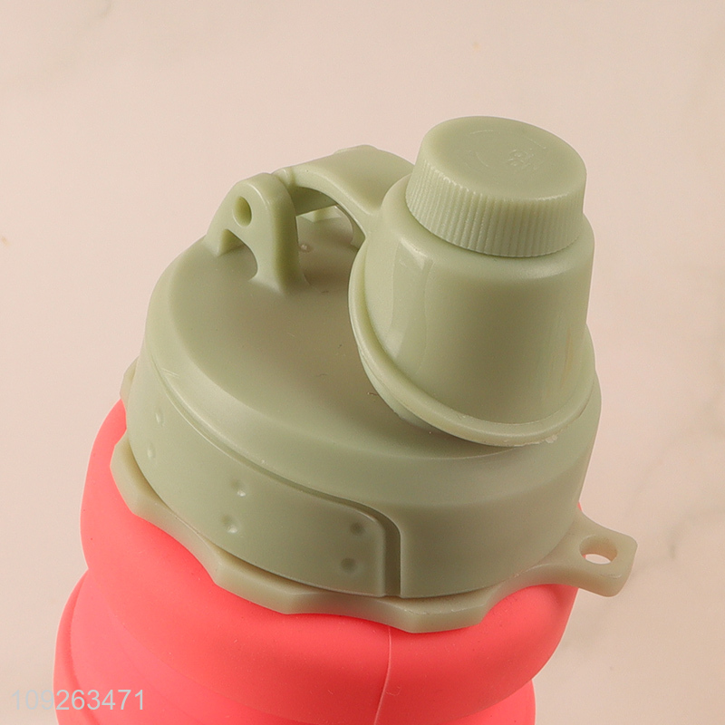 China factory folding silicone water bottle drinking bottle for sale