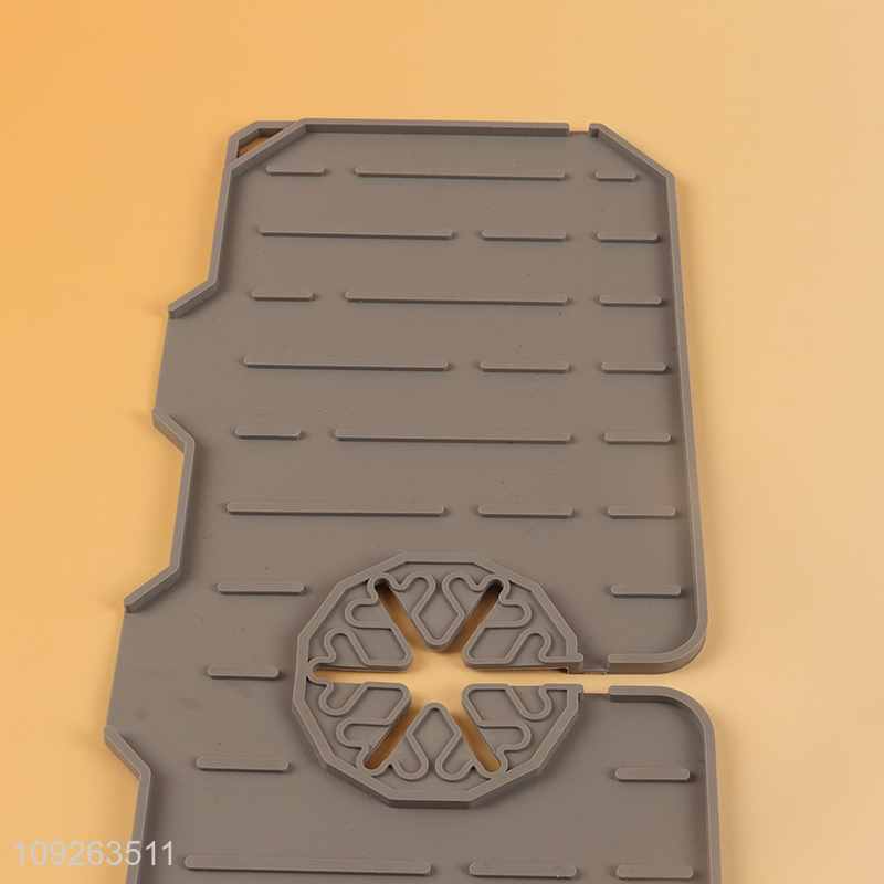 Good Sale Kitchen Bathroom Silicone Faucet Mat Silicone Faucet Anti-splash Pad