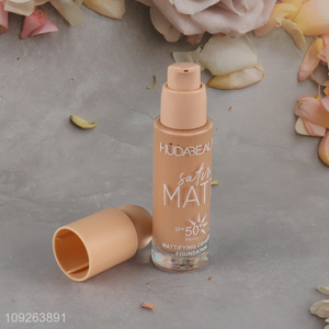 China Wholesale 50ML Liquid Foundation Face Makeup Long Lasting Waterproof Liquid Foundation