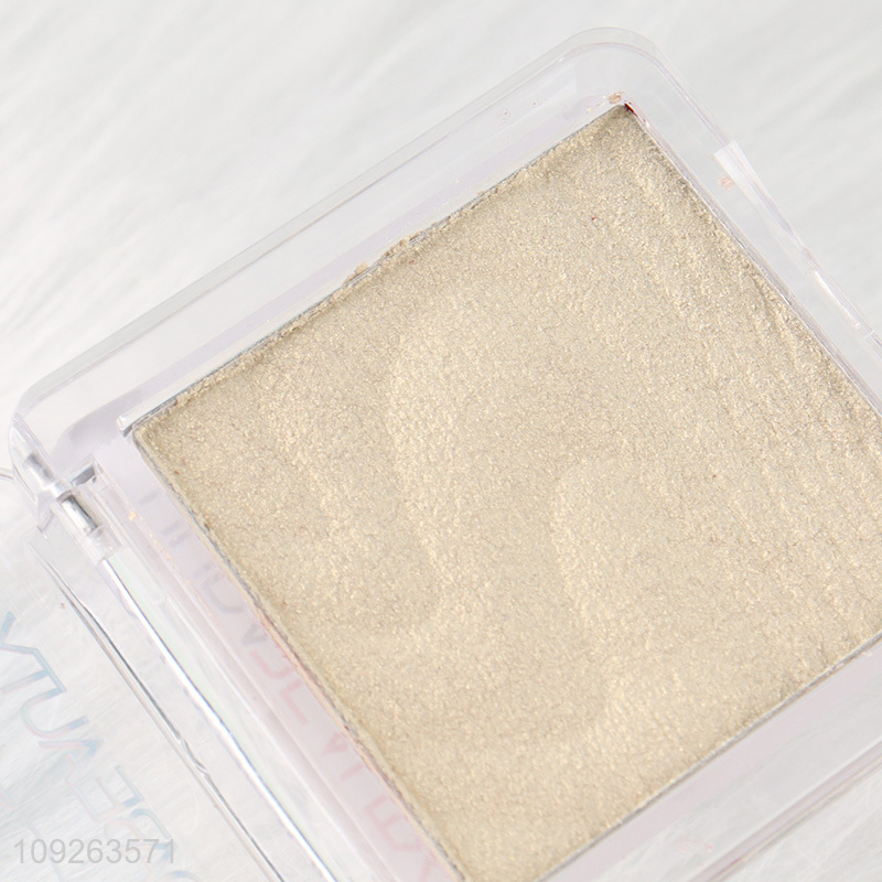 New Product Single Highlighter Palette Blendable Long-Lasting Makeup Highlighter
