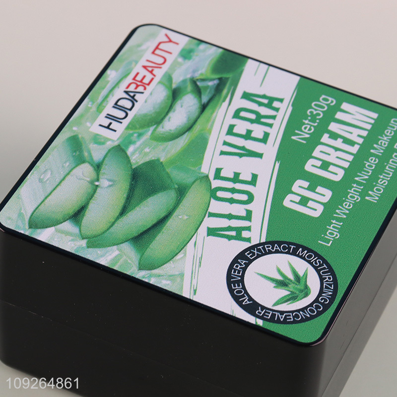 Factory Supply Aloe Vera CC Cream Lightweight Nude Makeup Moisturizing Liquid Foundation