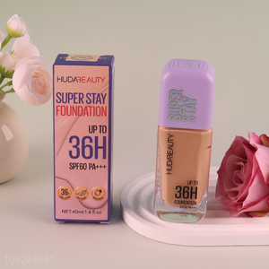 Factory Price 40ML Liquid Foundation Face Makeup Long Lasting Lightweight Liquid Foundation
