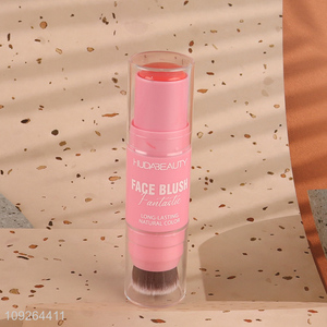 Wholesale Blush Stick Long Lasting Waterproof Lightweight Blush Stick with Brush