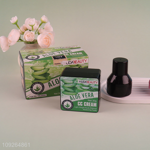 Factory Supply Aloe Vera CC Cream Lightweight Nude Makeup Moisturizing Liquid Foundation