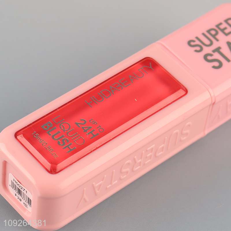 China Imports 15ML Liquid Blush Long Lasting Lightweight High Pigmented Liquid Blush