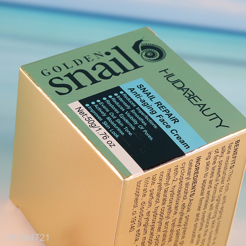 High Quality Snail Mucin Facial Cream Brightening & Anti-Aging Facial Cream
