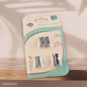 Factory Price 3PCS Manual Pencil Sharpeners Set Office School Student Supplies