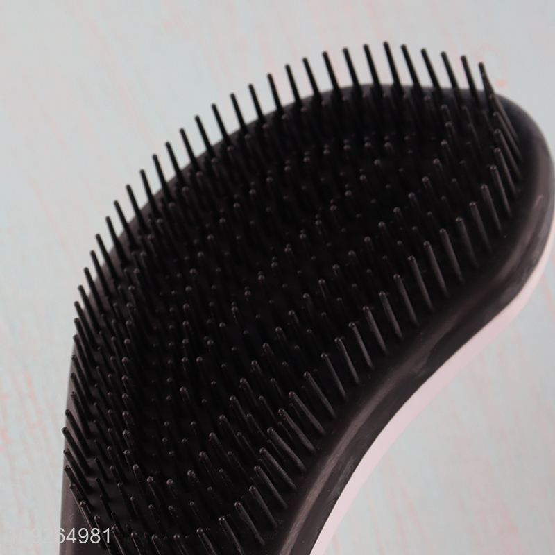 Good Quality Floral Print Massage Comb Detangling Hair Brush for Women Girls