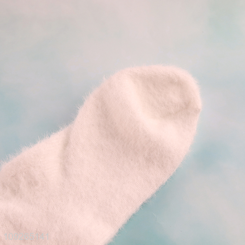 Factory Supply Womens Fuzzy Socks Winter Fluffy Comfy Home Sleeping Socks