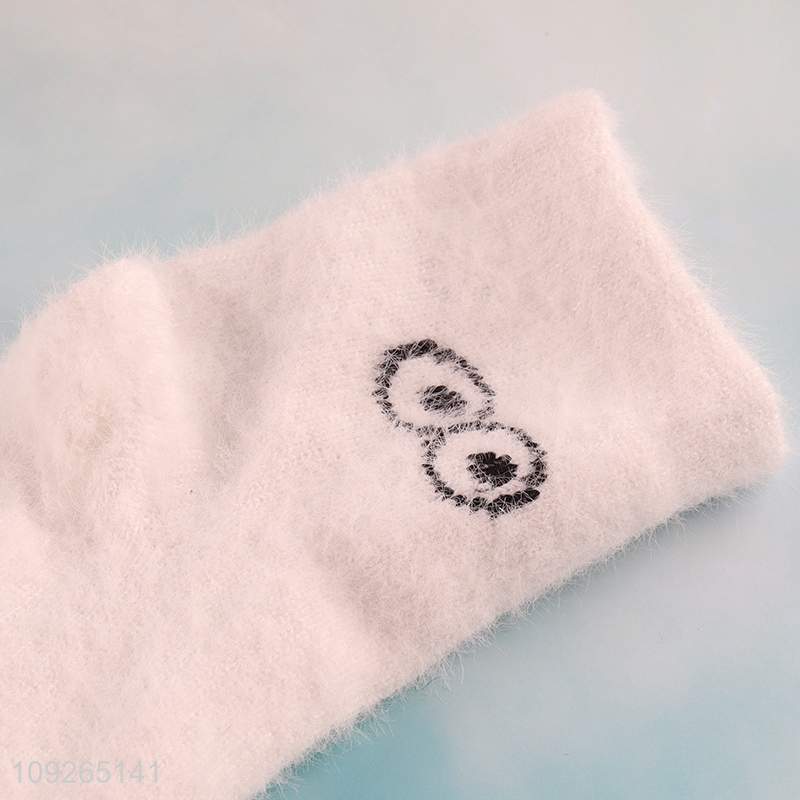 Factory Supply Womens Fuzzy Socks Winter Fluffy Comfy Home Sleeping Socks