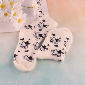 China Imports Womens Fuzzy Socks Fluffy Cozy Socks Winter Sleeping Socks