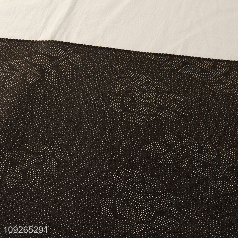 Hot Selling Crystal Velvet Bath Rug Non-Slip Absorbent Bathroom Rug Mat