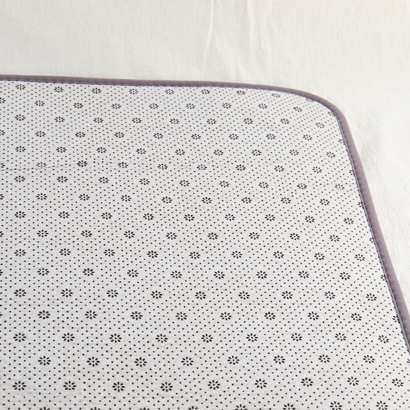 New Arrival 100% Polyester Bathroom Rug Non-Slip Soft Absorbent Bath Mat