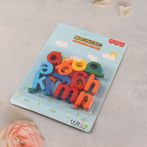 Yiwu market 26pcs magnetic lowercase letter children teaching toys early education toys