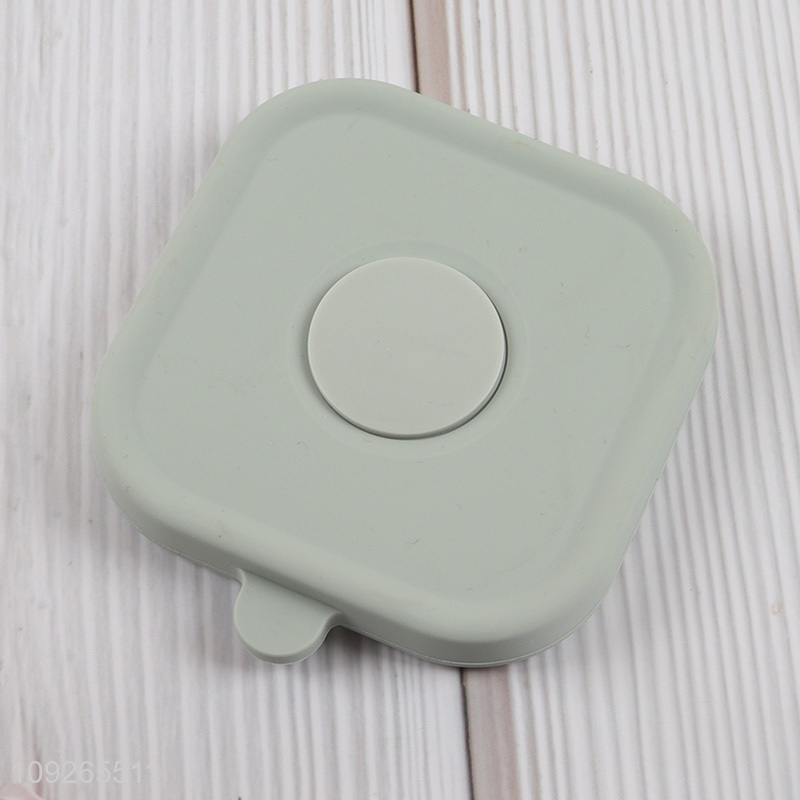 Hot selling sealed silicone food container storage box with lid