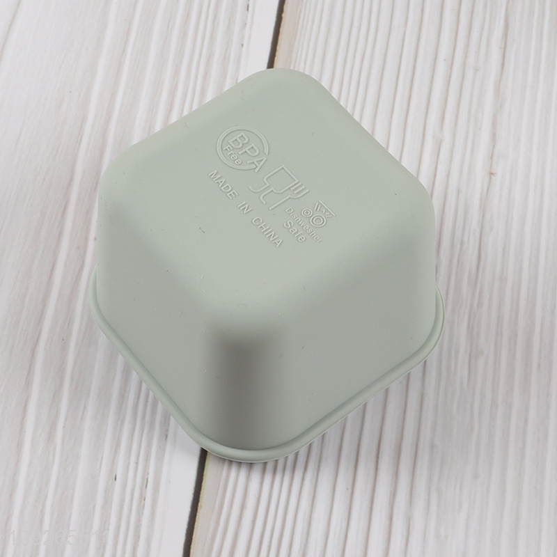 Hot selling sealed silicone food container storage box with lid