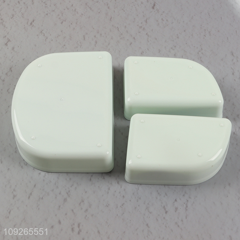 China supplier 3compartment school office portable lunch box for sale