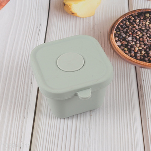 Hot selling sealed silicone food container storage box with lid