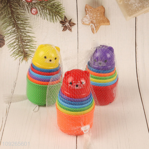 China Supplier Children Educational Toys Baby Fun Stacking Cups Toy