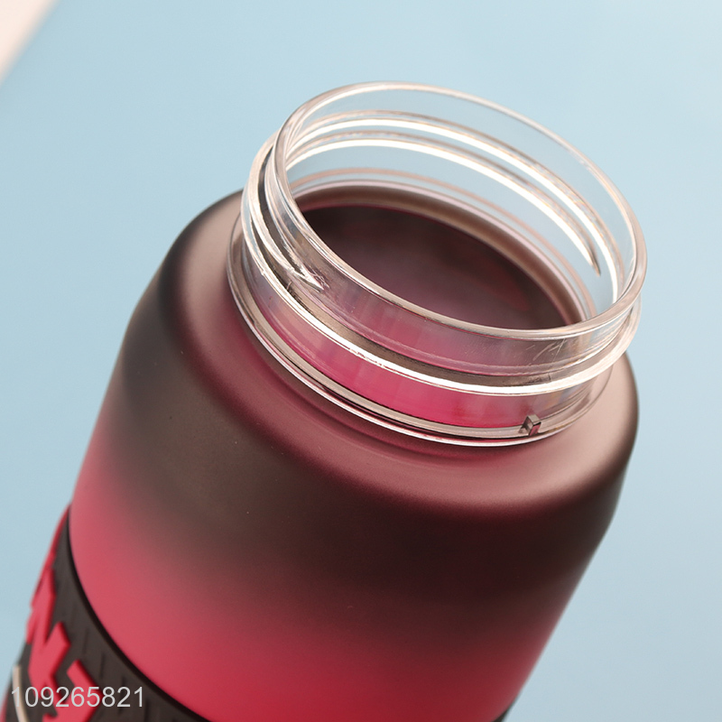 Factory Supply Plastic Water Bottle Leakproof Sports Water Bottle with Handle